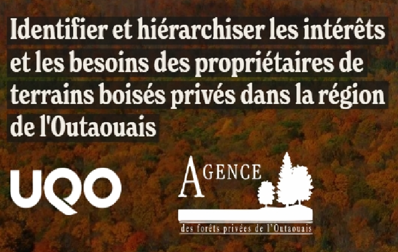 🌲 Possédez-vous un terrain boisé en Outaouais?